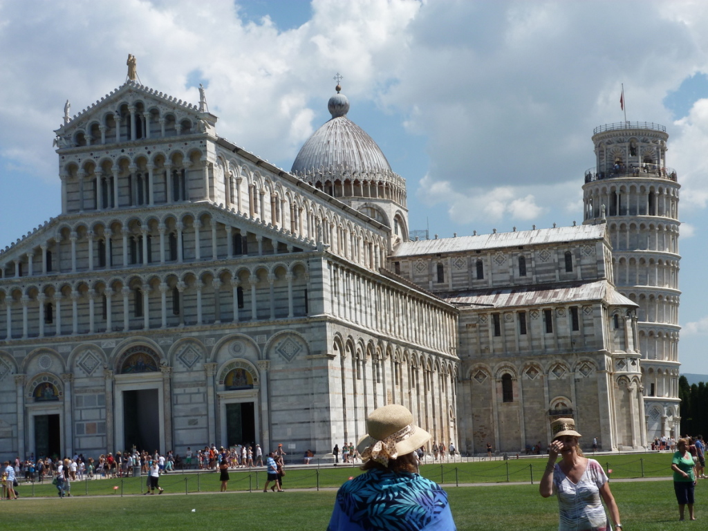 Pisa, Leaning tower and Duomo.