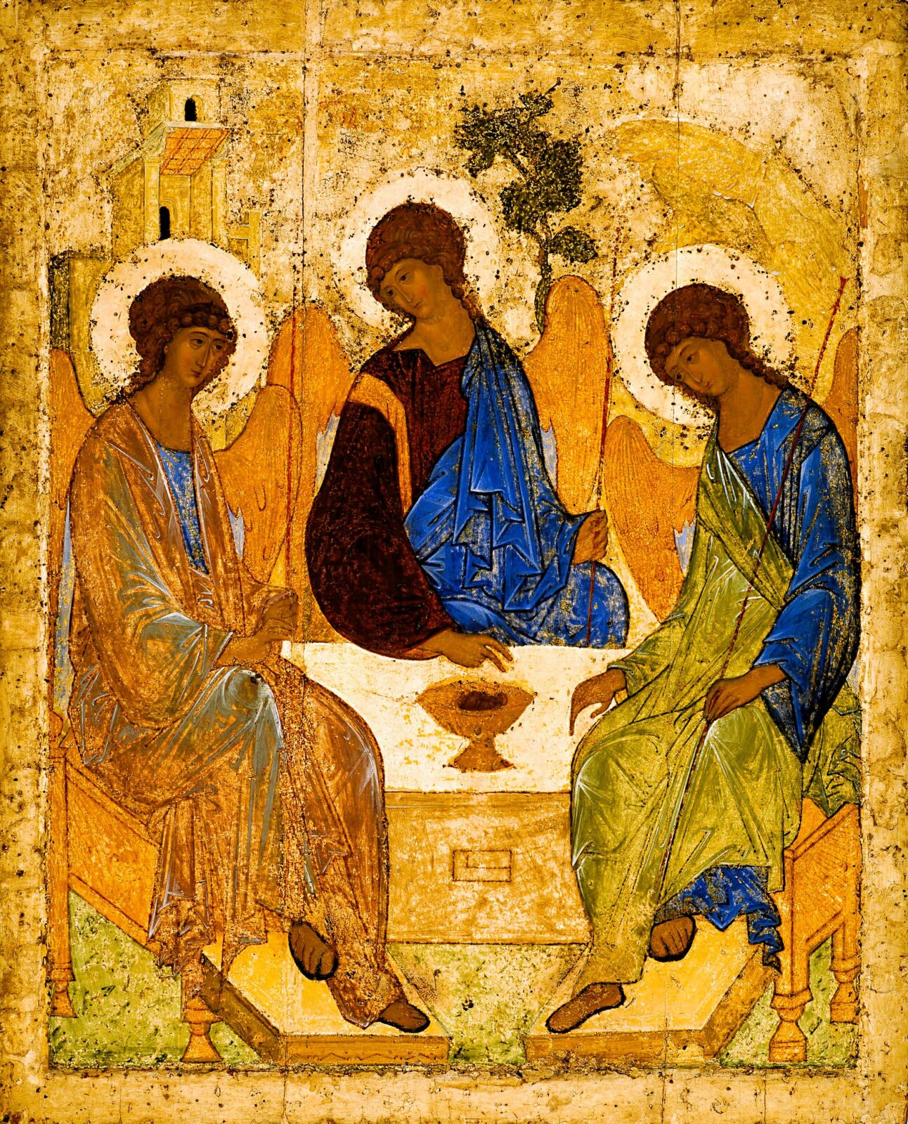 Christ's Great Golden Triad to Guide Our Actions and Decisions Andrei Rublev The Trinity